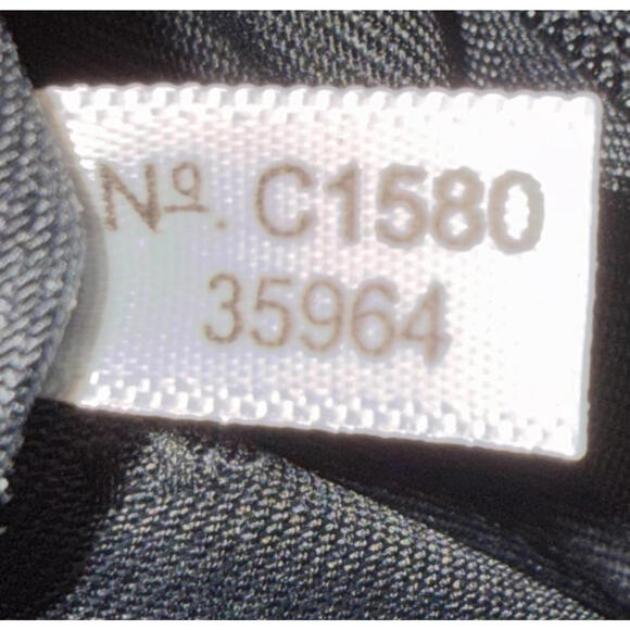 COACH Nolita Pebble Crossbody Gunmetal/Silver Leather Crossbody Handbag - Picture 9 of 9